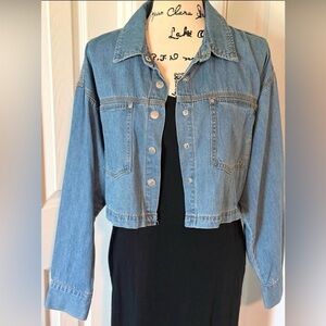 Forever 21 Light Blue Jean Jacket
